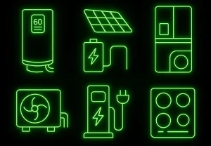 Electrification Solar installer Canberra icons-1